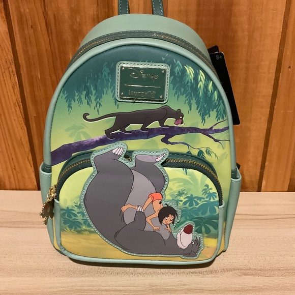 NWT Loungefly Jungle Book Backpack - Picture 1 of 2
